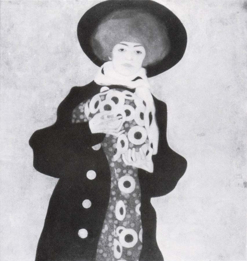 Portrait of gertrude schiele